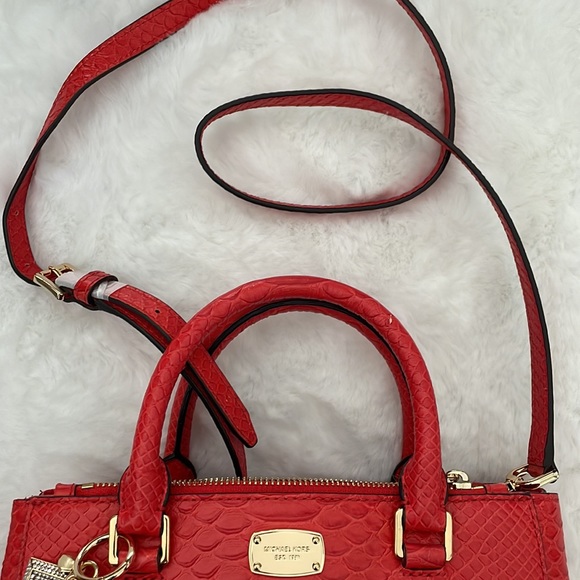 NWT Michael Kors Kellen satchel color: Mandarin - Picture 5 of 7